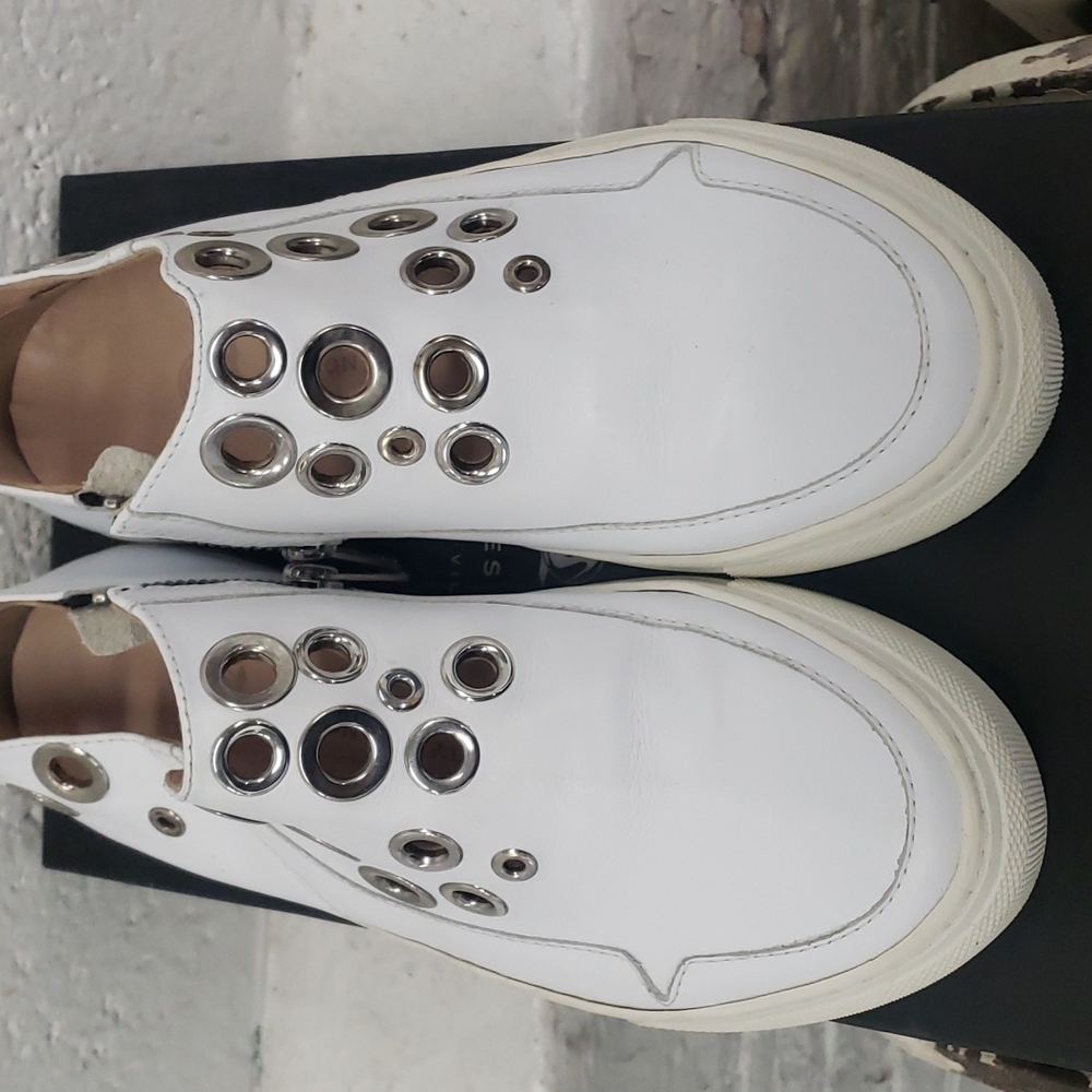 Maison Des Talons Sam Skate White Size 37 Sneakers